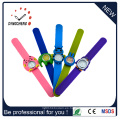 China Proveedores Slap Band Colorido Cute Niños Silicona Reloj Niños Slap Watch